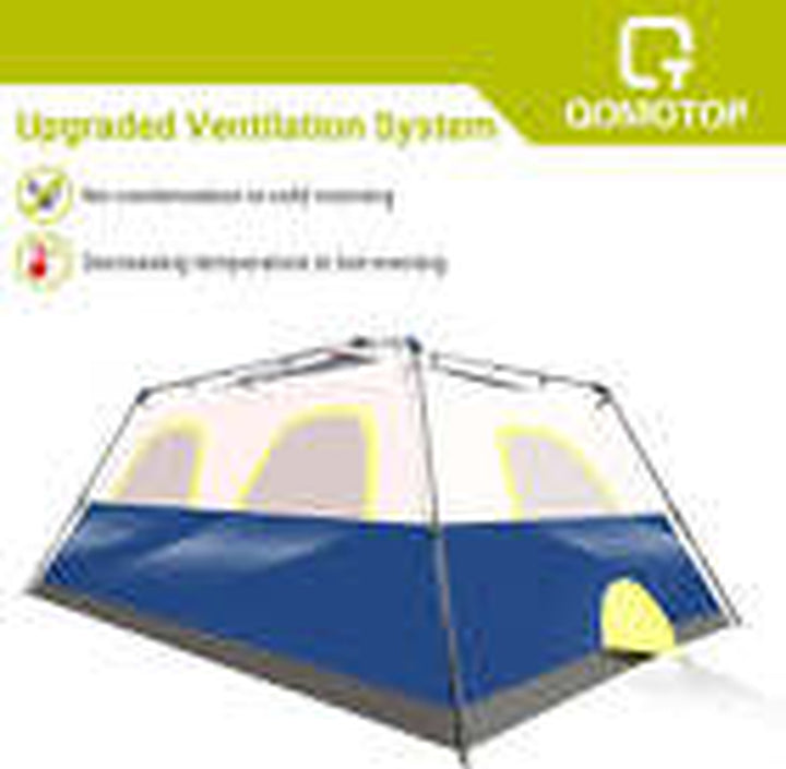 10 Person Instant Tent Large Family Camping Cabin Portable Waterproof Outdoor US