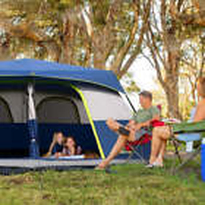 10 Person Instant Tent Large Family Camping Cabin Portable Waterproof Outdoor US