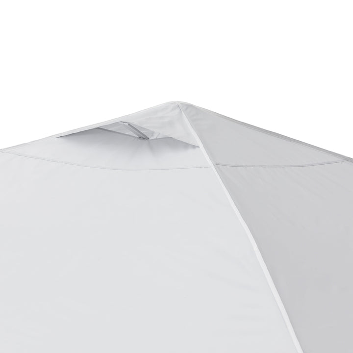 Simple Push Straight Leg Instant Canopy, White, 10 Ft X 10 Ft